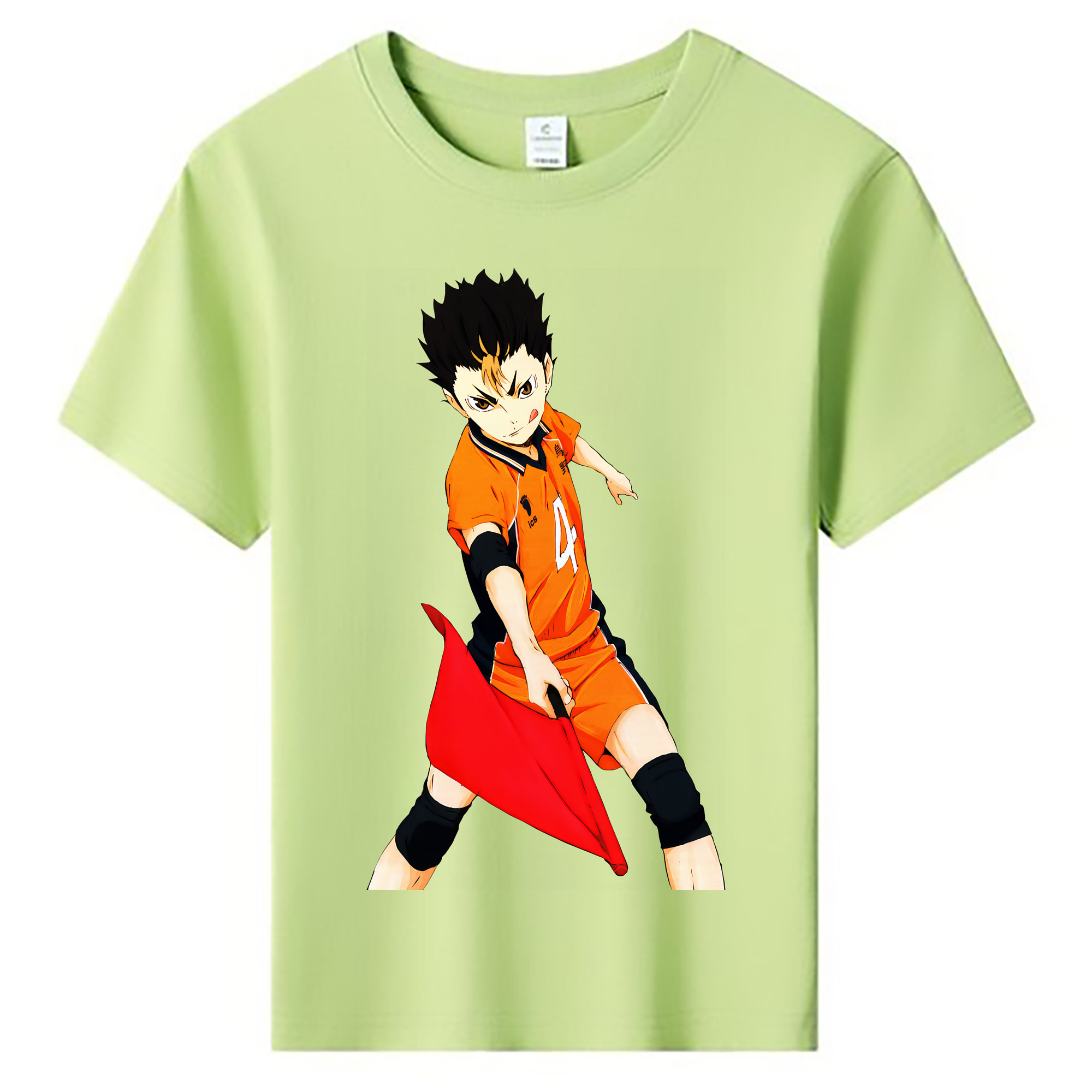 （画像用） ハイキュー!! Haikyu!! 綿100％キッズTシャツ（フロントプリント）